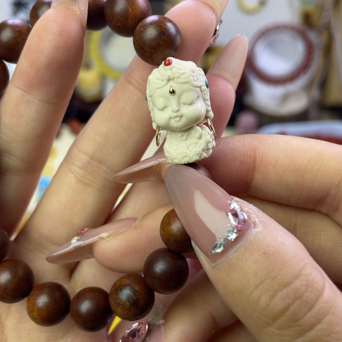 柒*花度母配件手工制作手工艺DIY