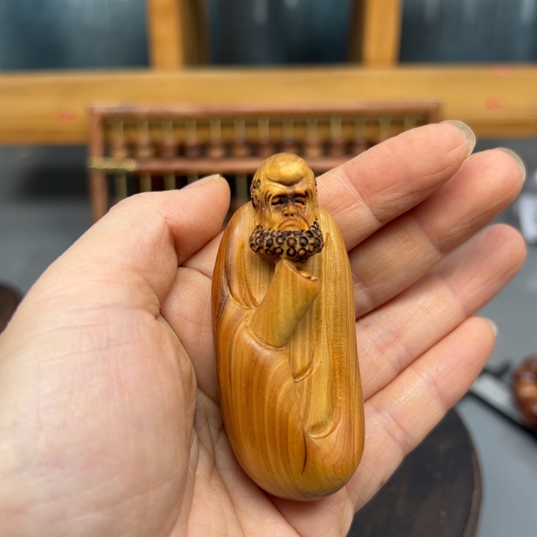 柏木崖柏木摆件手把件，89