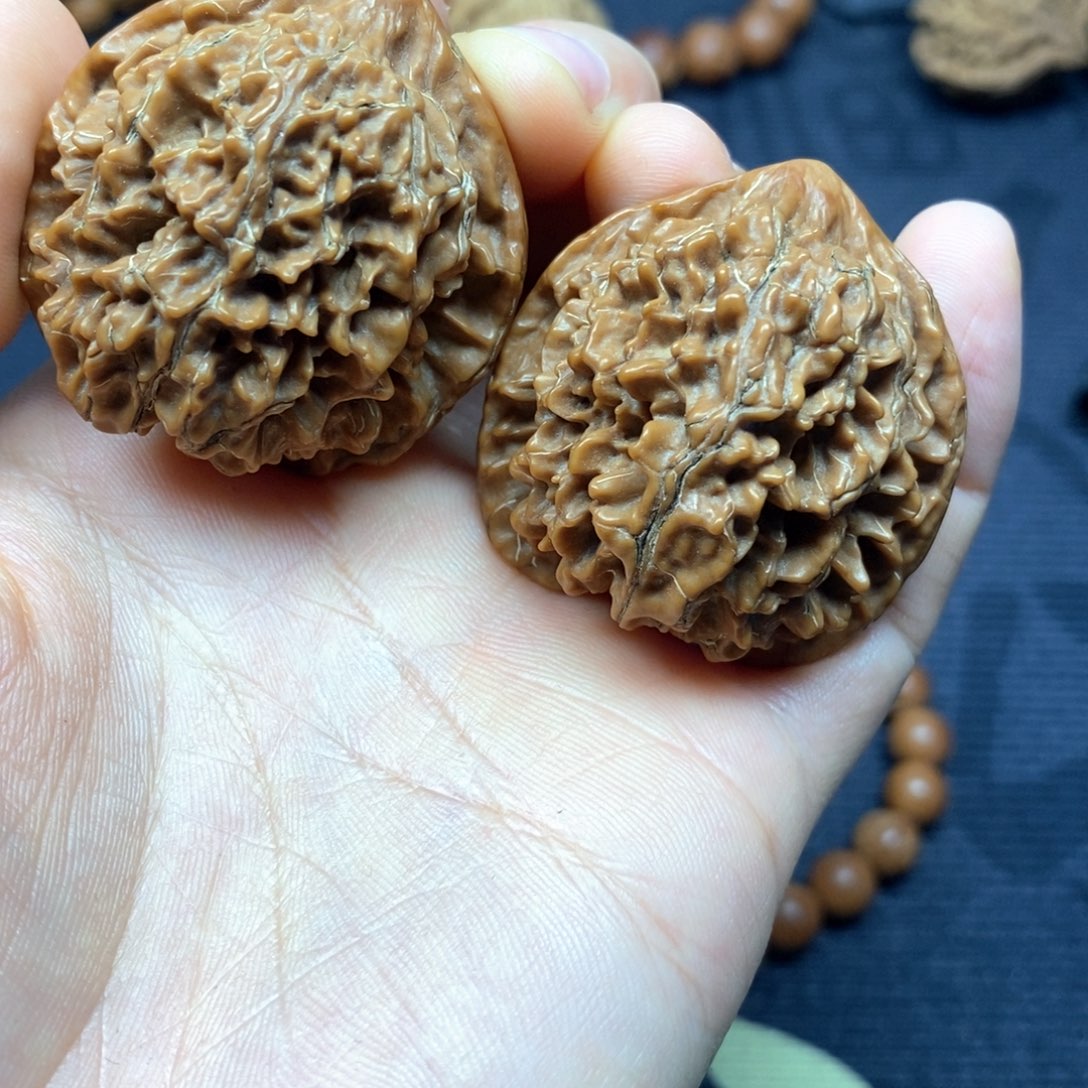 文玩核桃把件满天星37