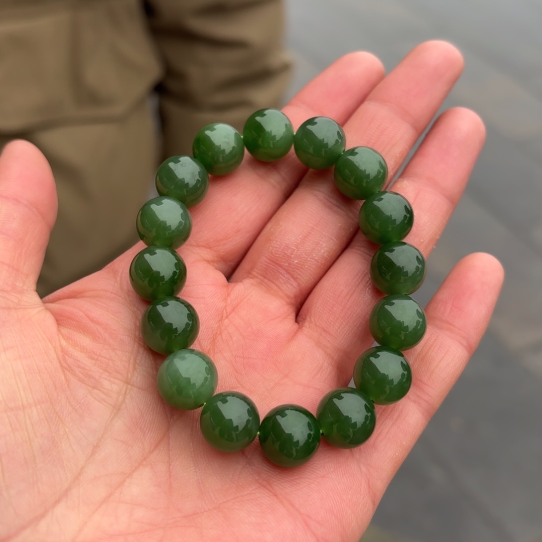 和田玉手链未镶嵌