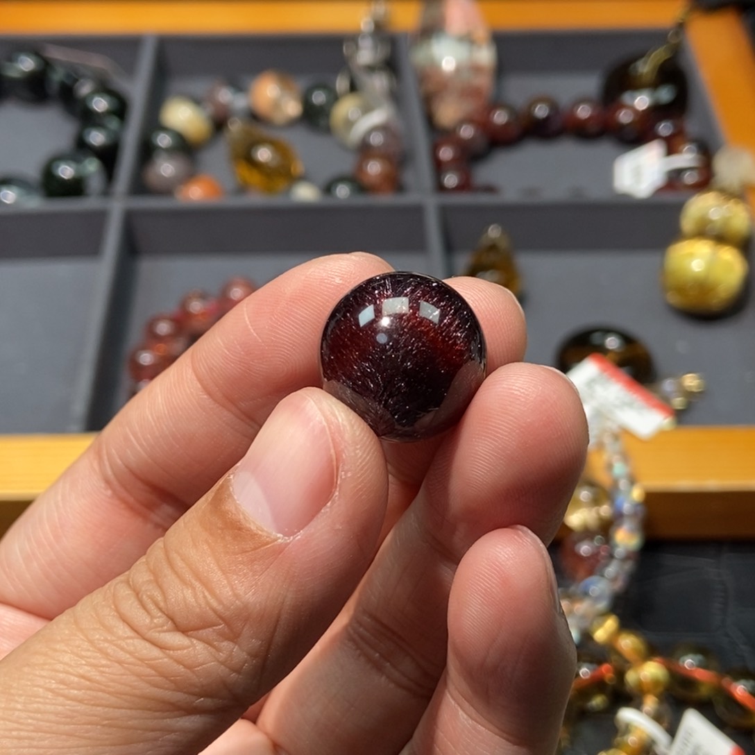 水晶超七单珠吊坠未镶嵌J****a