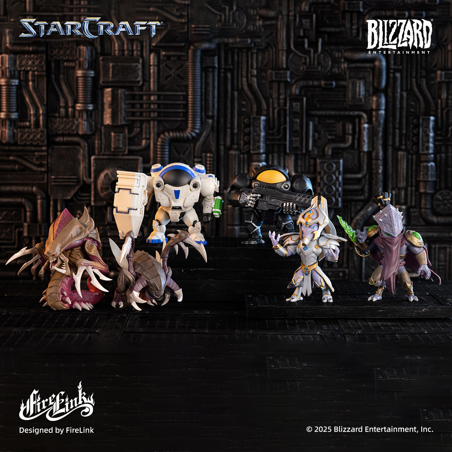 Blizzard暴雪游戏官方正版游戏周边星际争霸系列盒蛋盲盒手办