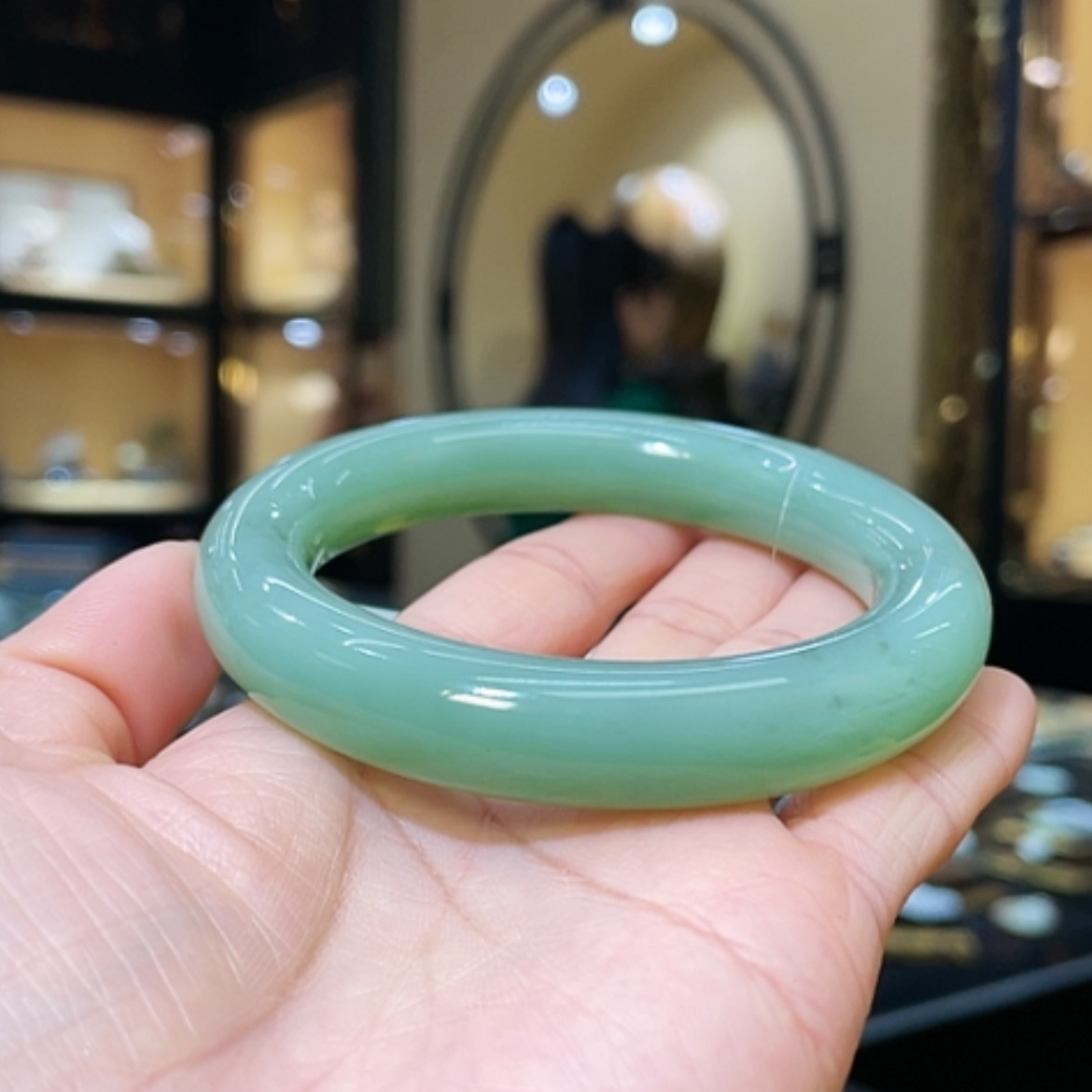 【闪购商品】和田玉手镯未镶嵌58.6#79.09g
