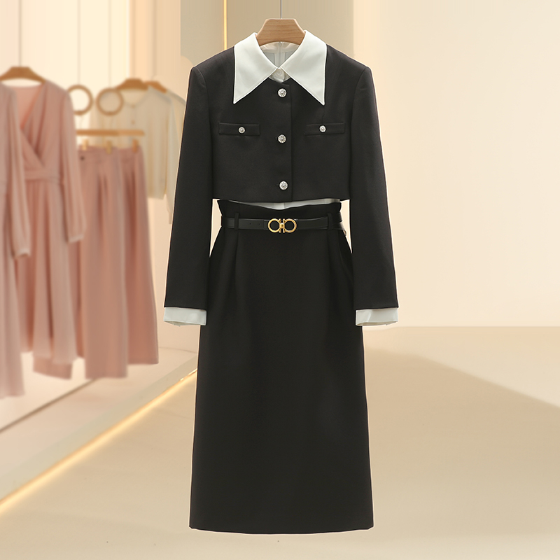 【KA】女神两件套通勤显瘦连衣裙2025春季新款七号铺撤柜女装