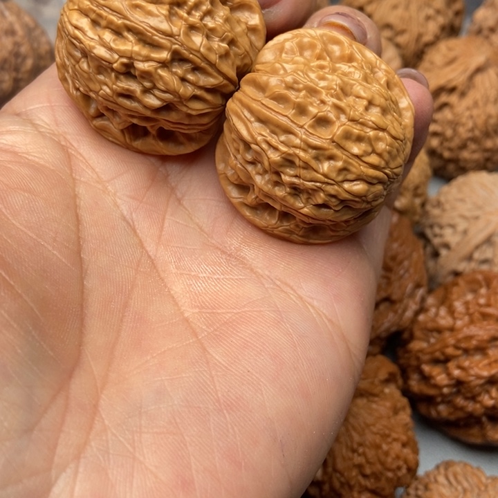 文玩核桃把件小****爱磨盘