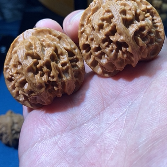 文玩核桃把件43尺苹果园