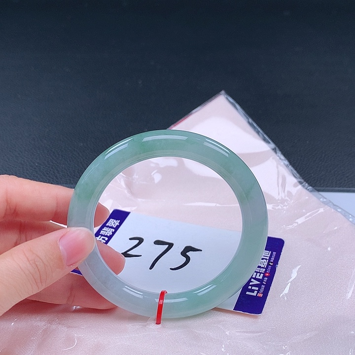 翡翠手镯未镶嵌手镯001739