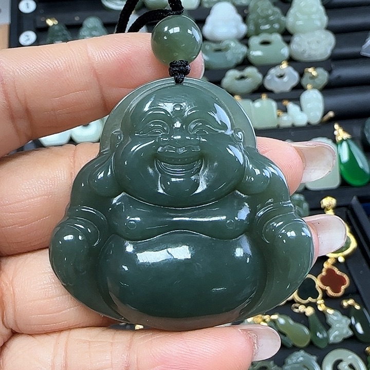 和田玉吊坠(不含链)未镶嵌
