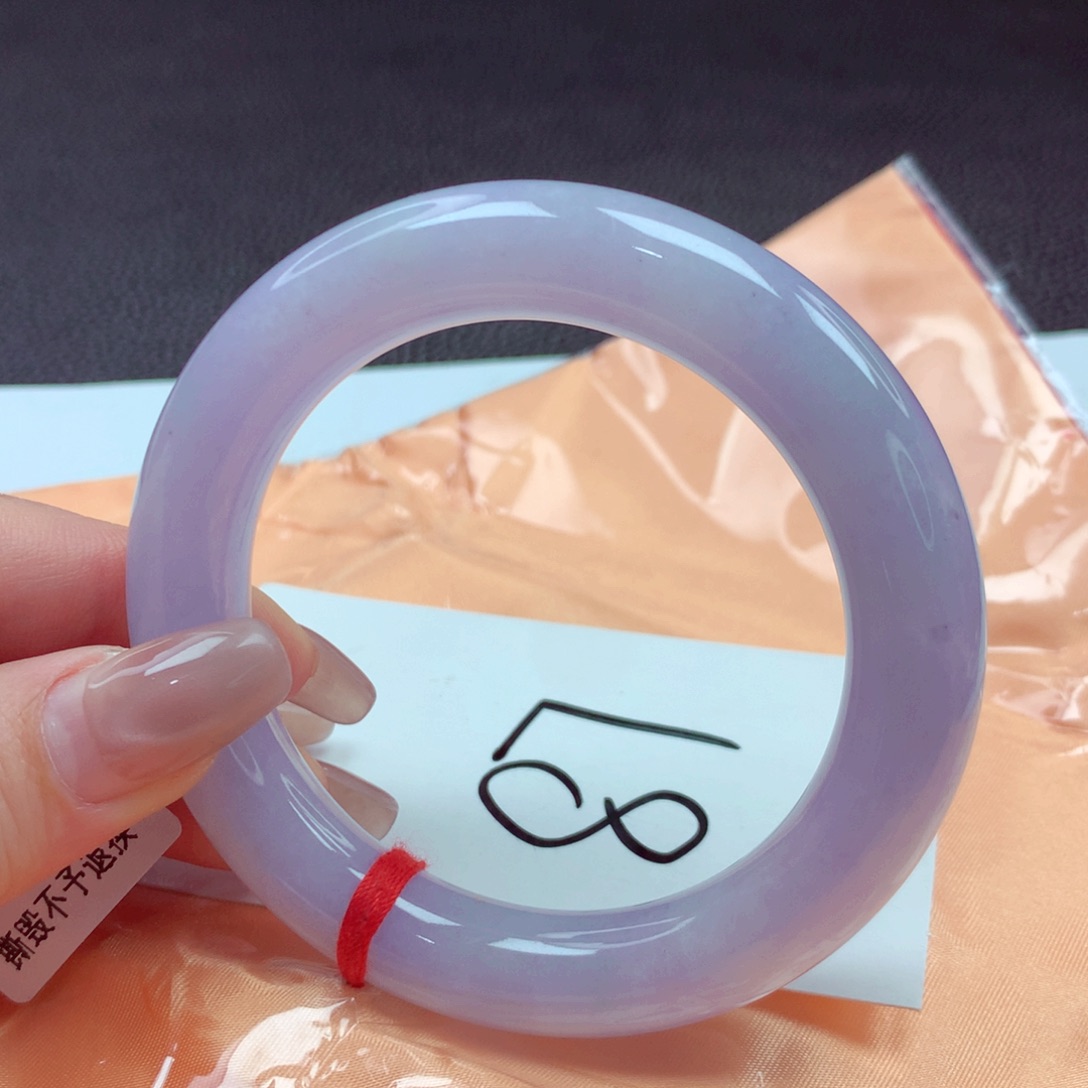 翡翠手镯未镶嵌手镯56