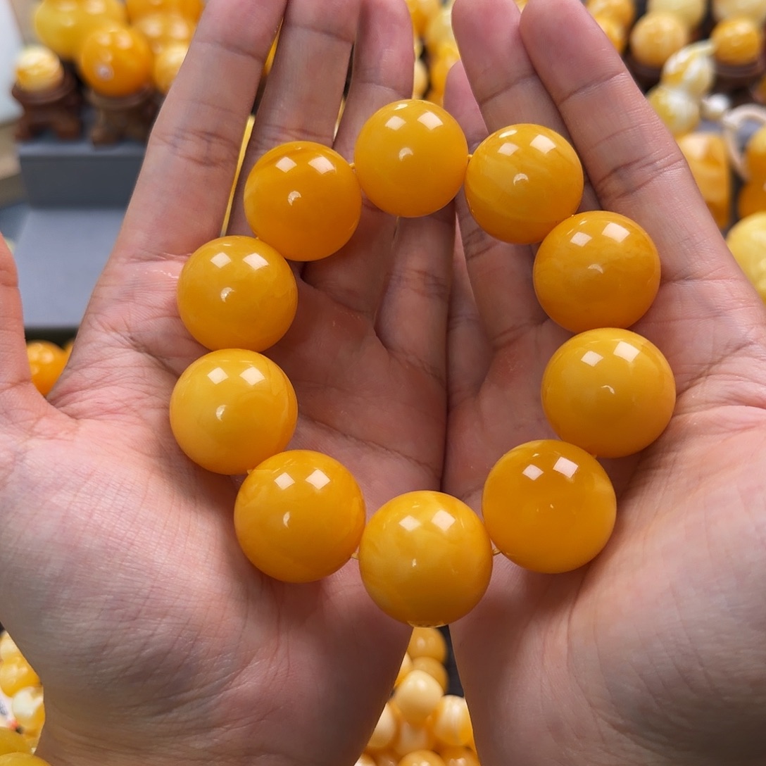 琥珀未镶嵌珠宝奇石24mm