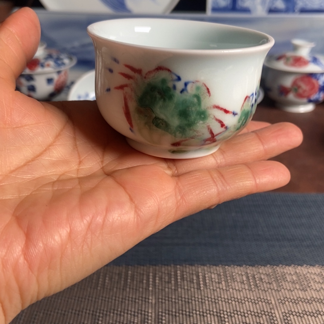 陶摆件景德镇的陶瓷艺术微瑕