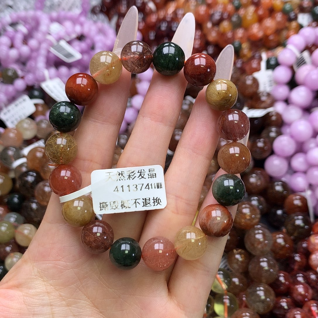 水晶手链未镶嵌手链