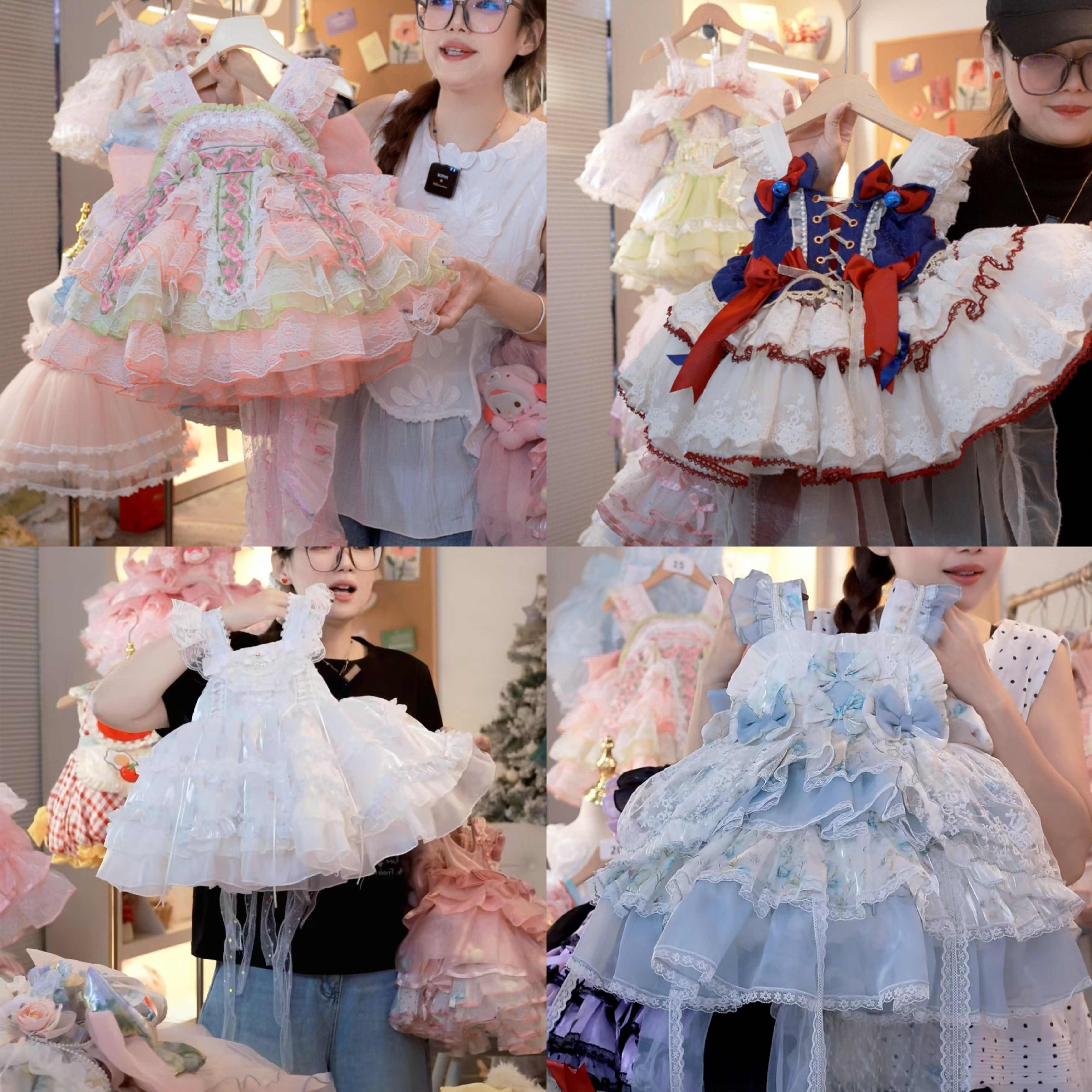 【孤品捡漏】洛丽塔女宝礼服连衣裙儿童周岁甜美裙子春夏四季款