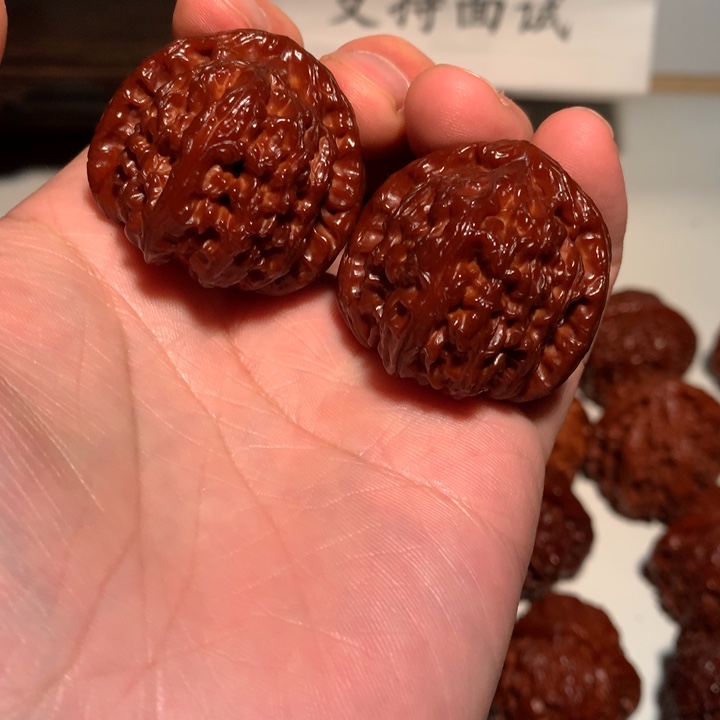 云***2吊坠猴头核桃白狮子WCH#00#