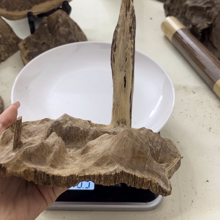 沉香摆件海南沉香块料48克