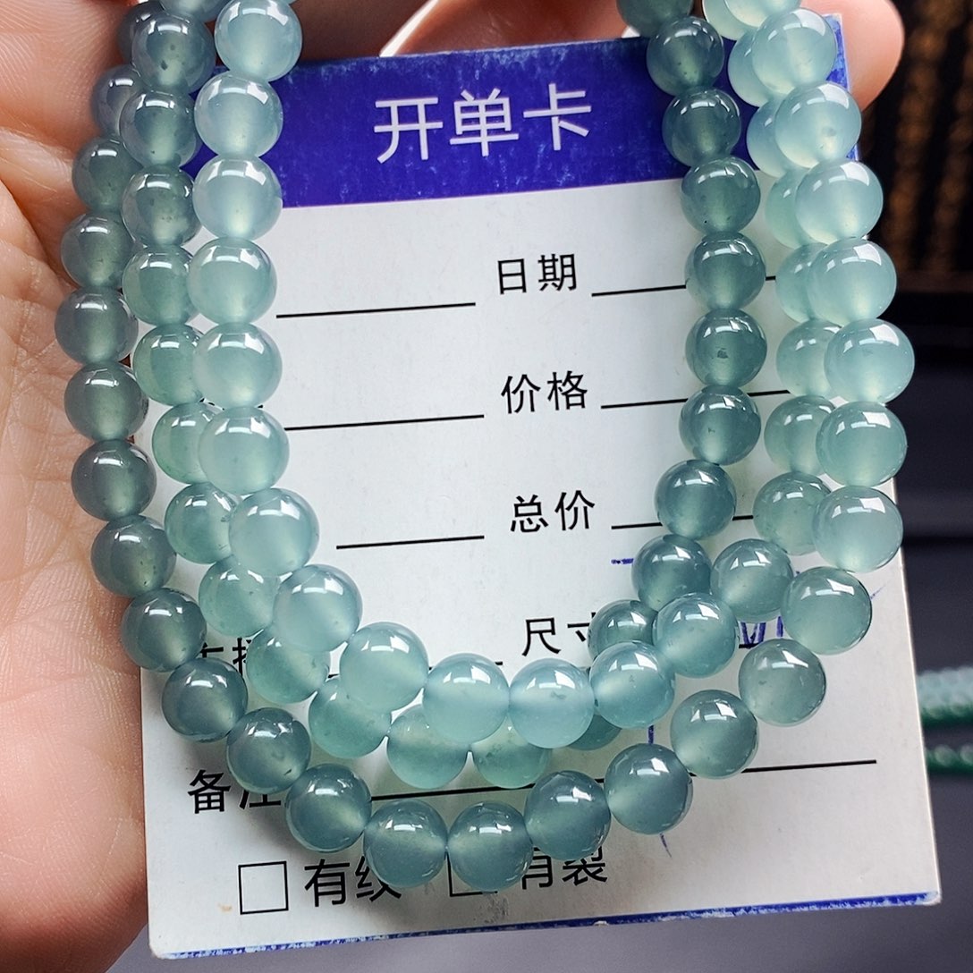 翡翠手链未镶嵌翡翠