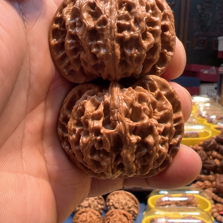 文玩核桃把件苹果园全品