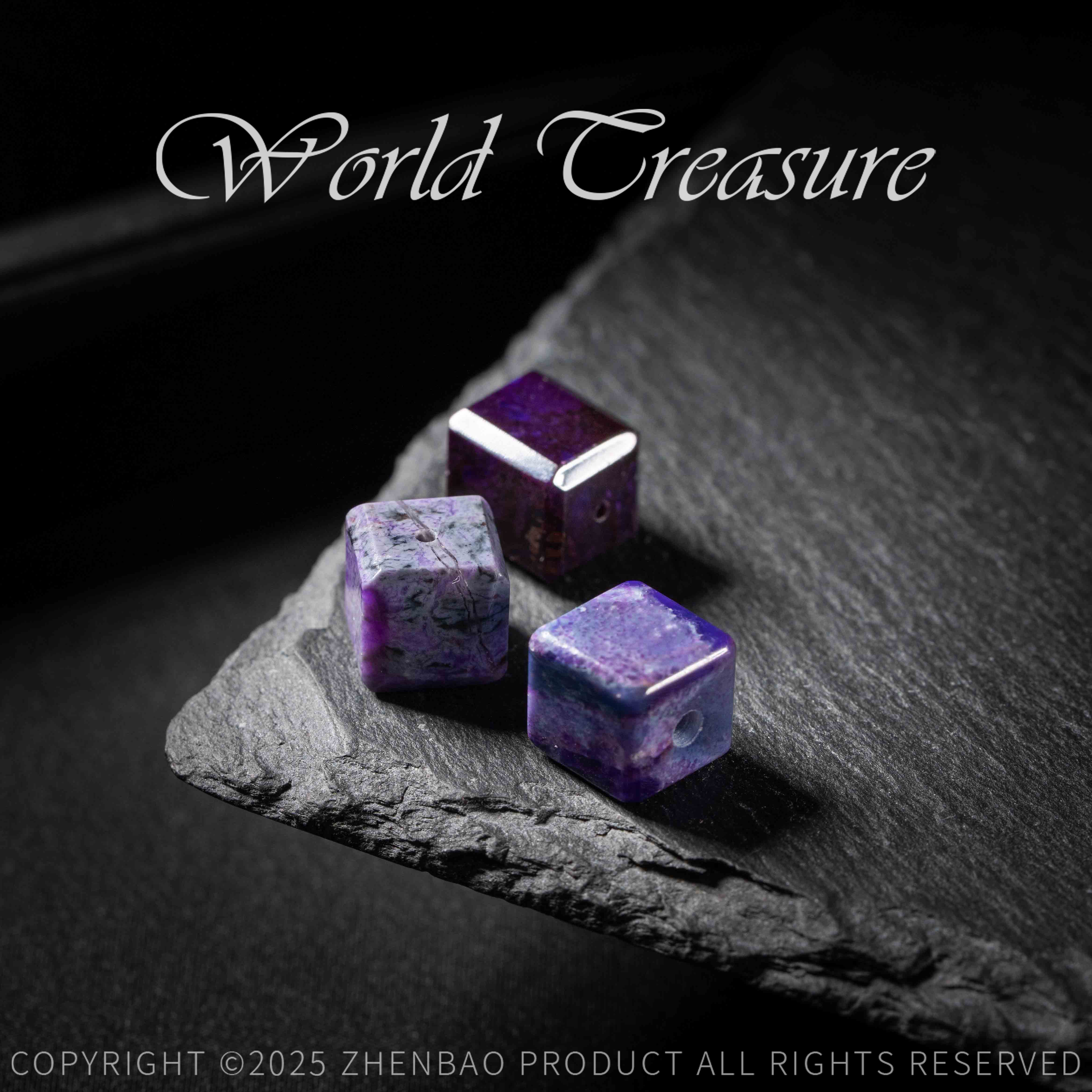 【韵洁珠宝】舒俱来小方块配饰/Z2712 /多样性发一件