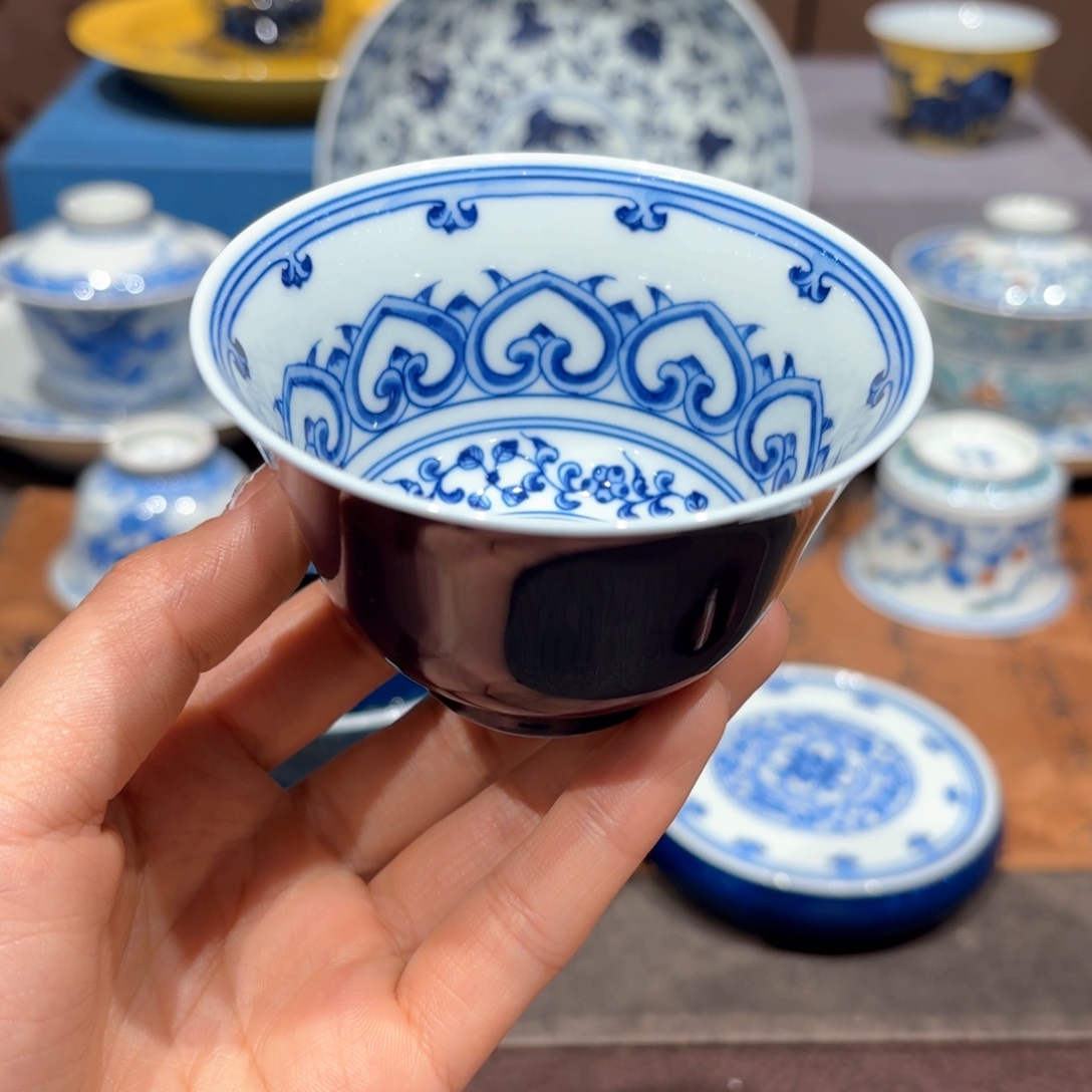 瓷片手工手工陶瓷茶具