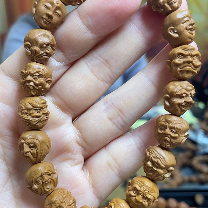 手串/手链橄榄核龙纹桃核