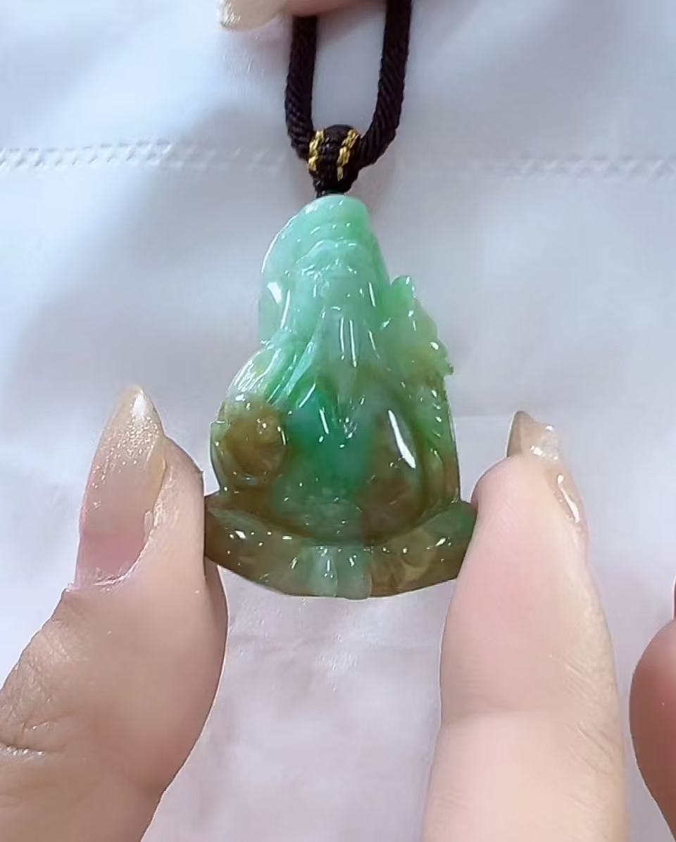 天然翡翠A货孤品