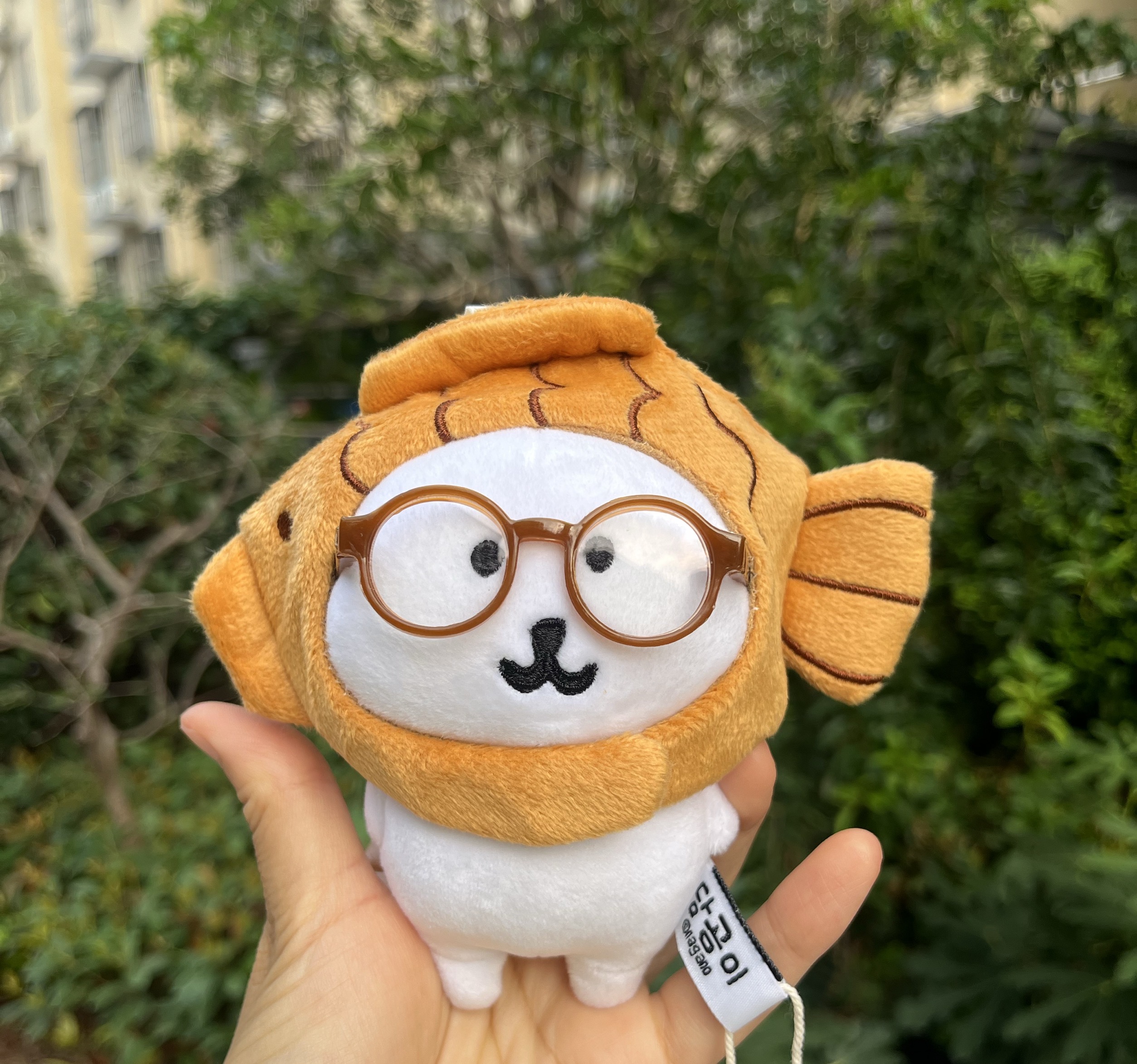 可爱鲷鱼烧自嘲熊挂件