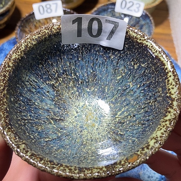 茶盏龙窑柴烧柴烧落灰