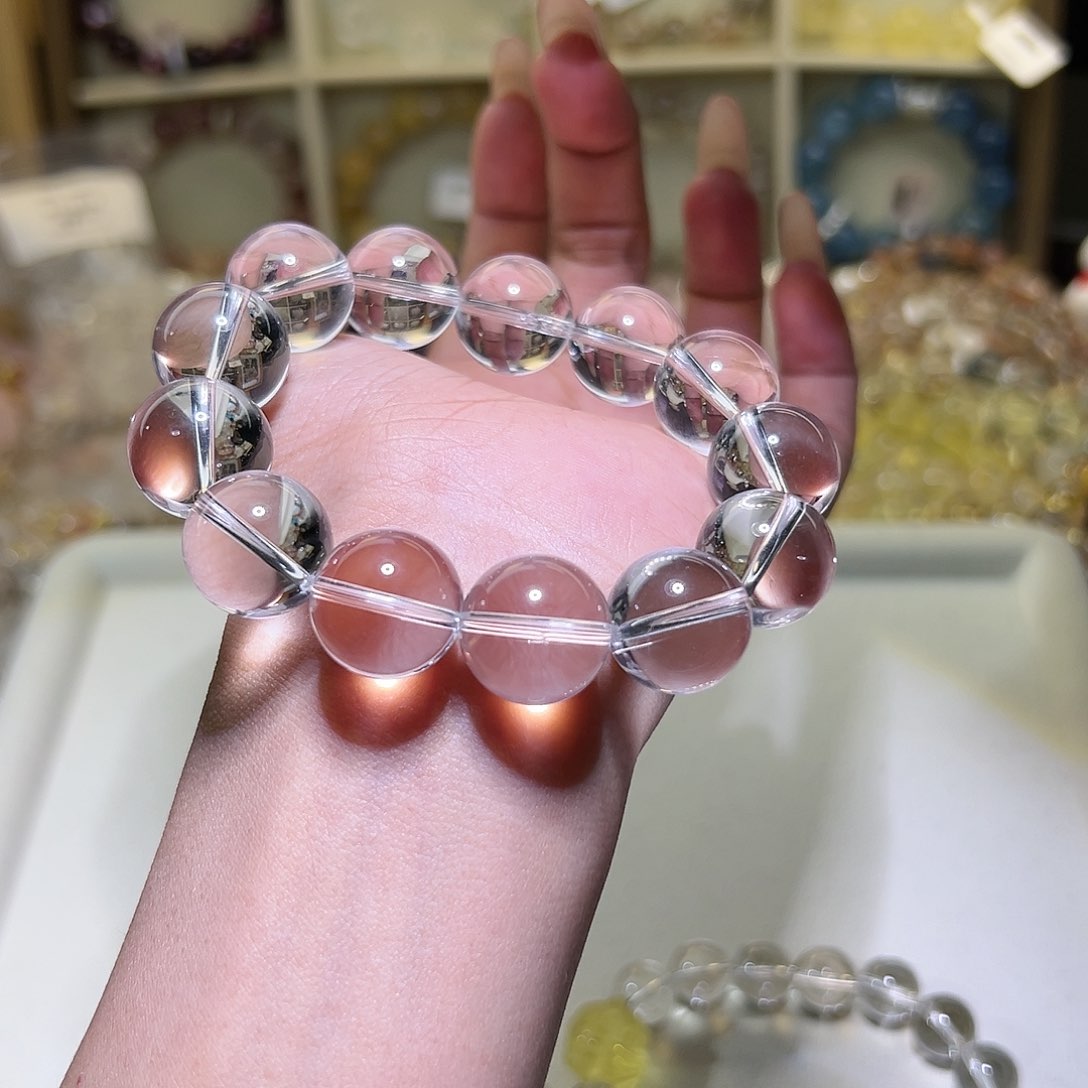 水晶手链未镶嵌鹿**.48小时鉴赏