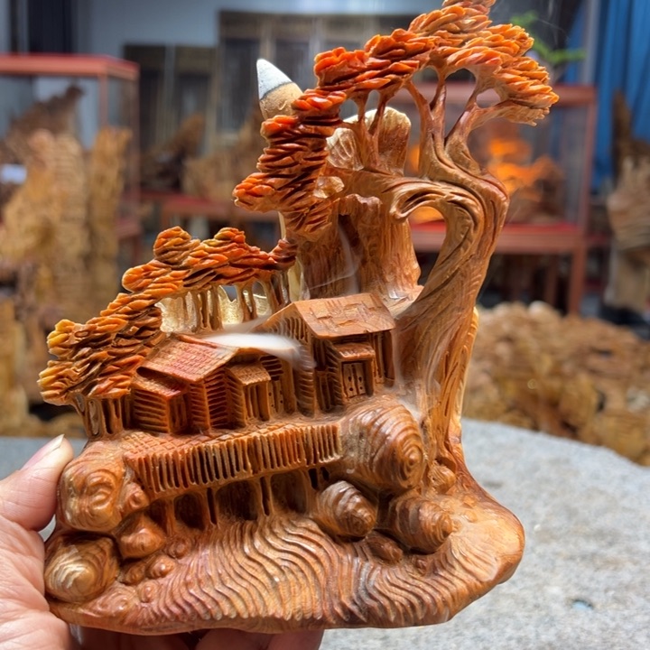 柏木（崖柏）南****佛精品崖柏山里人家