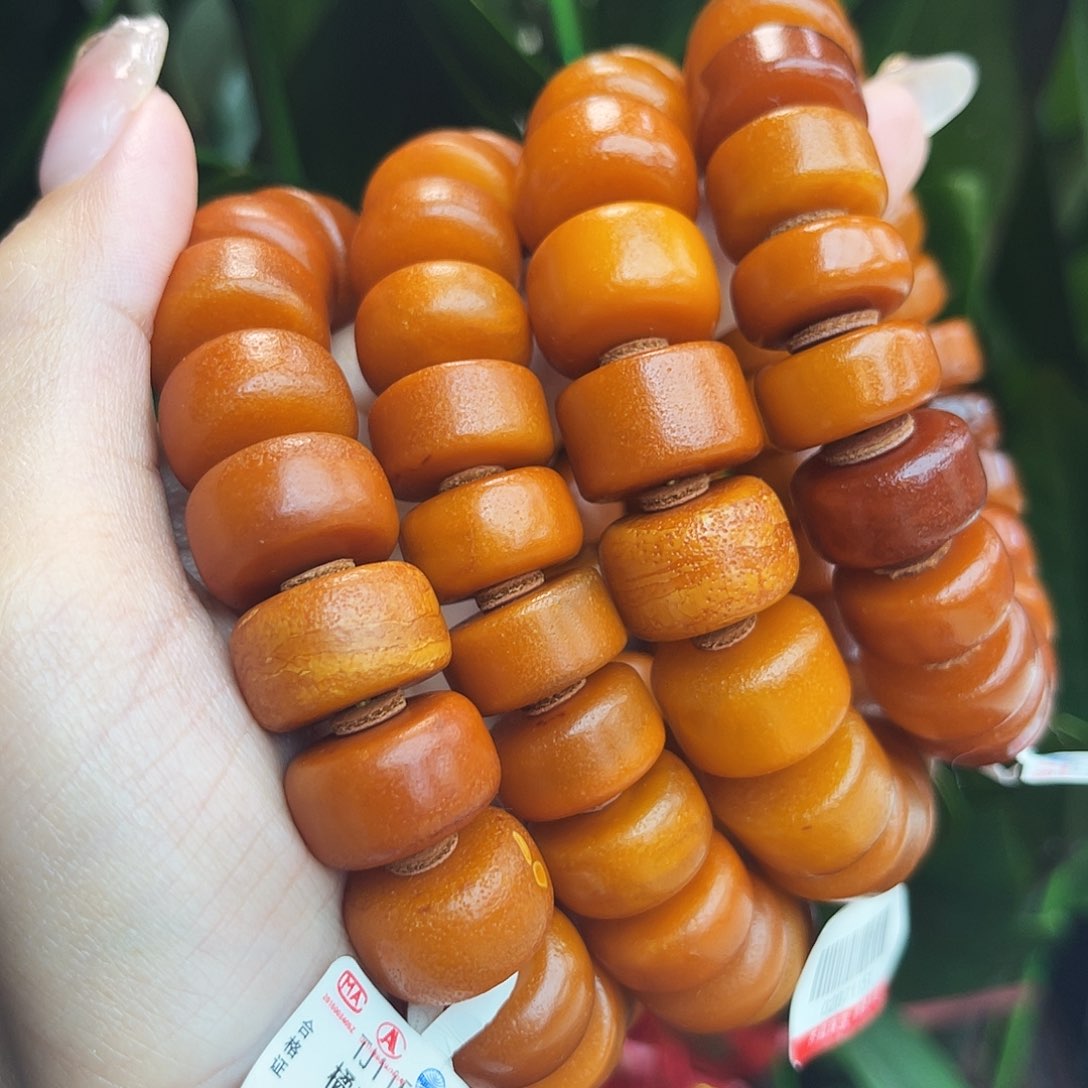 未镶嵌琥珀手链16m多样性发其一