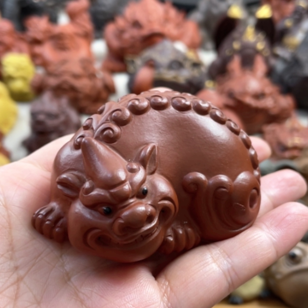 【闪购商品】紫砂茶宠紫砂貔貅