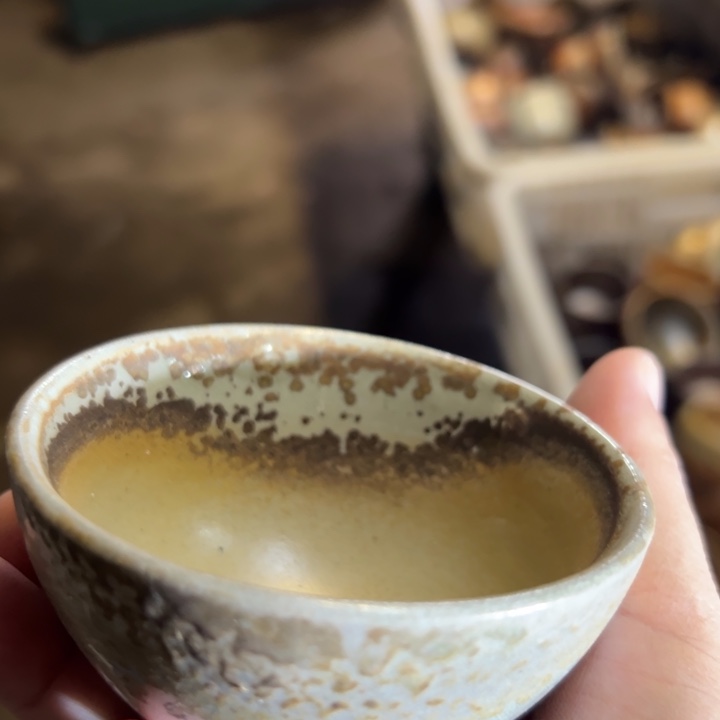 柴烧茶器，纯手工制作