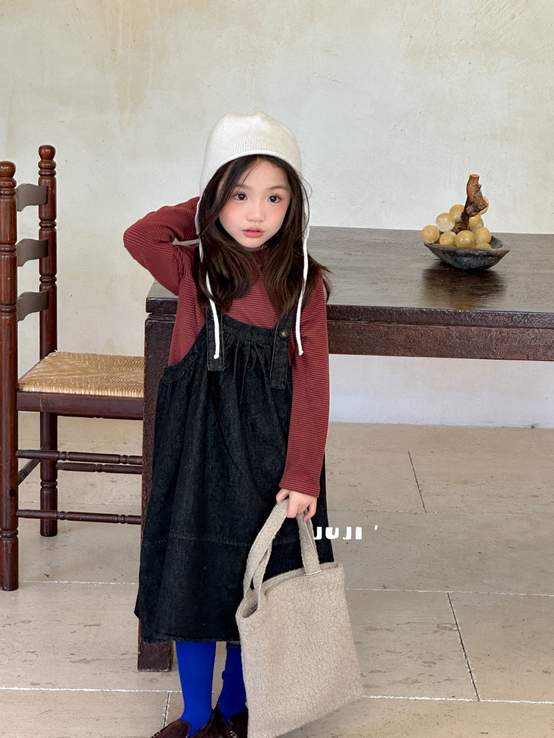 （6521）时尚秋季休闲背带裤纯色女