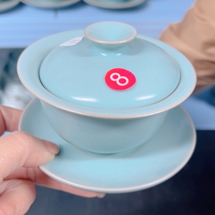 杯汝瓷原产地生产瑕品