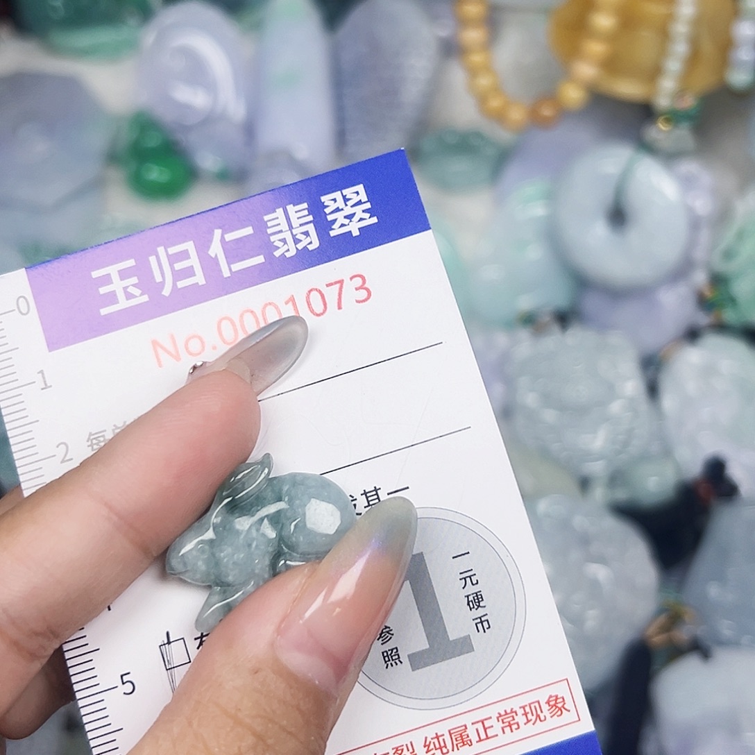 翡翠未镶嵌颈饰111