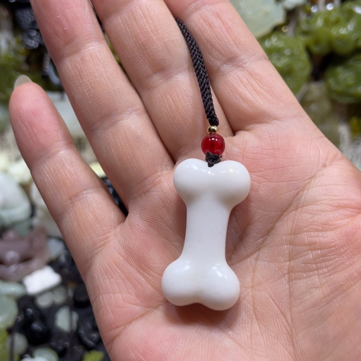 【闪购商品】岫玉颈饰未镶嵌11吊坠