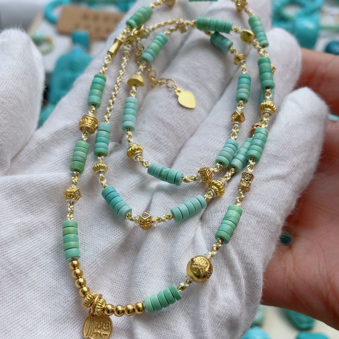 绿松石珠宝奇石未镶嵌