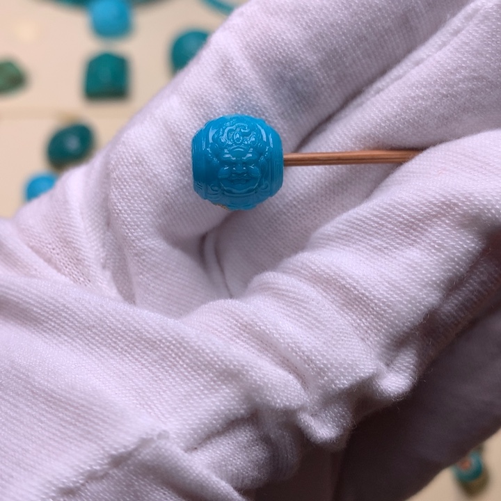 绿松石未镶嵌黄财11.1笨*