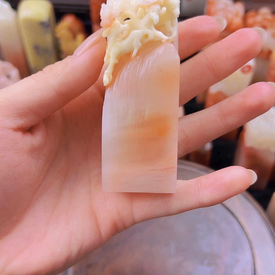 昌化石印石C****e篆刻作品