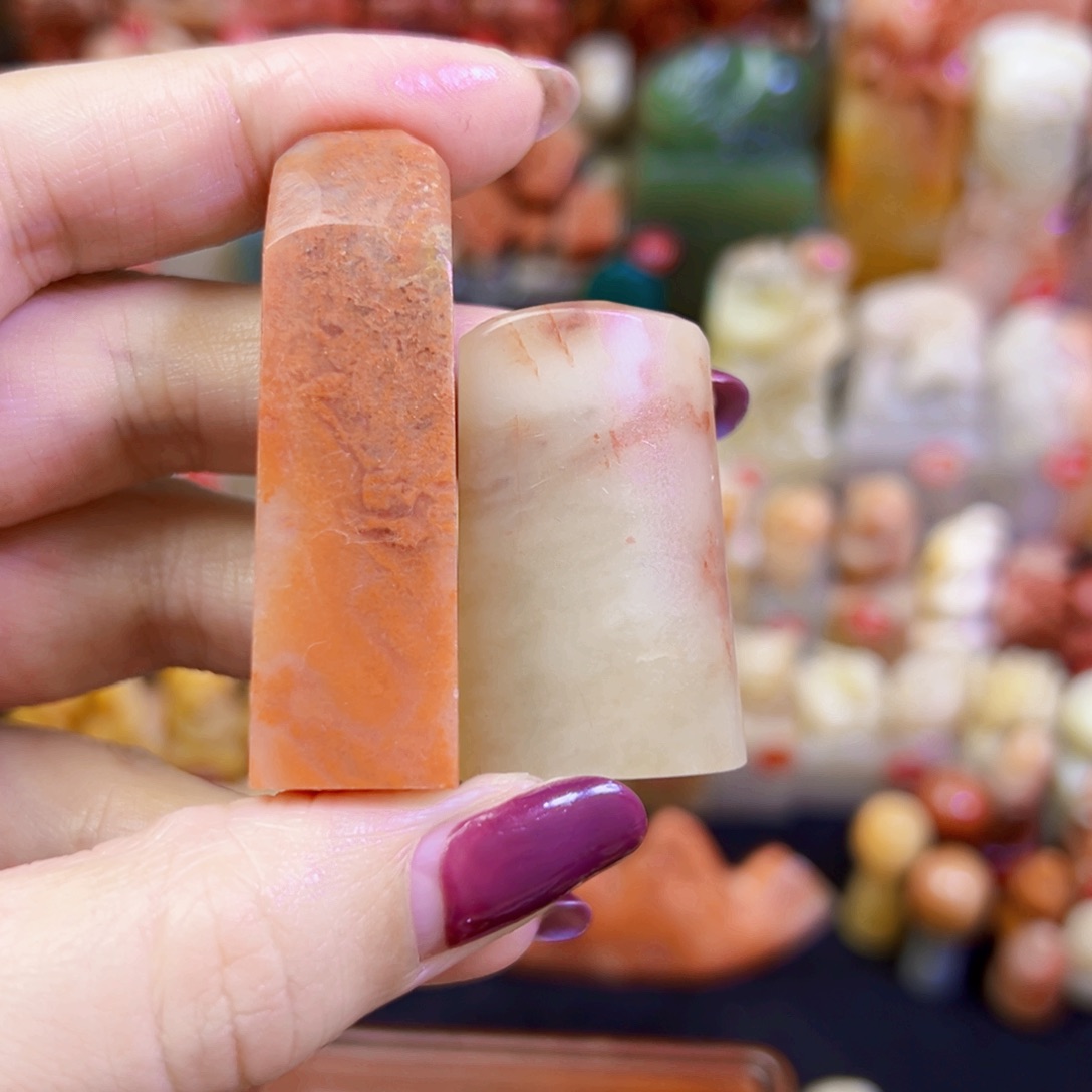 昌化石印石好****?手工篆刻