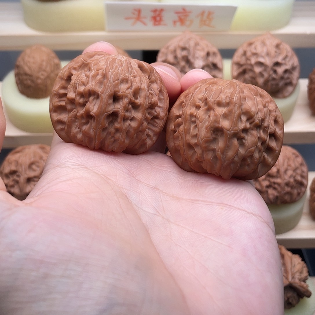 吊坠文玩核桃43全品山地正磨