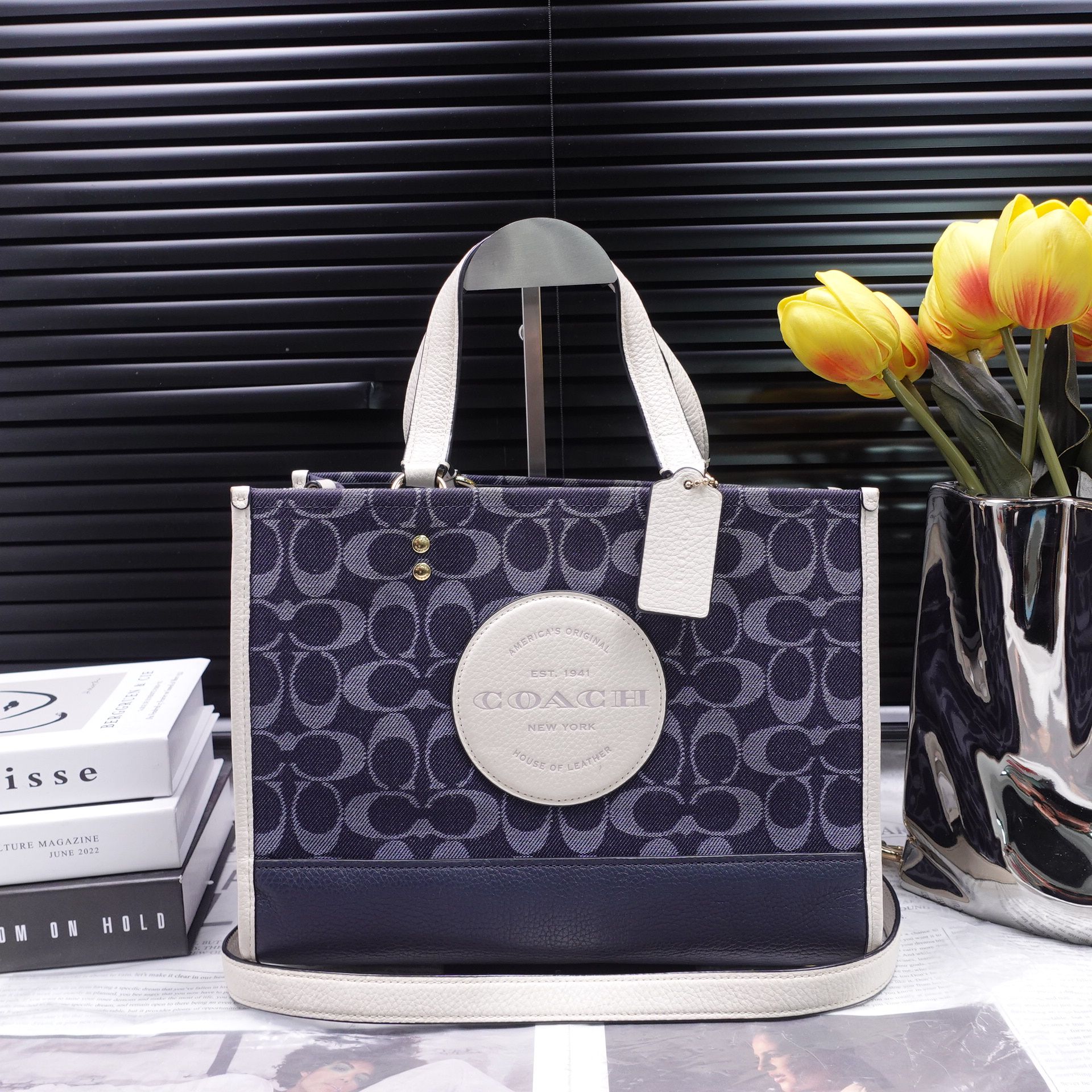 95新 COACH/蔻驰 单肩包/T10341786