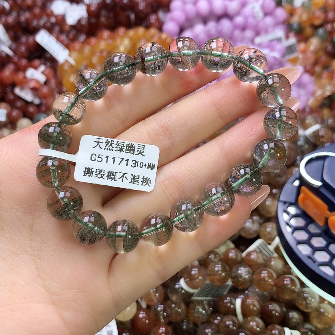 水晶手链未镶嵌，