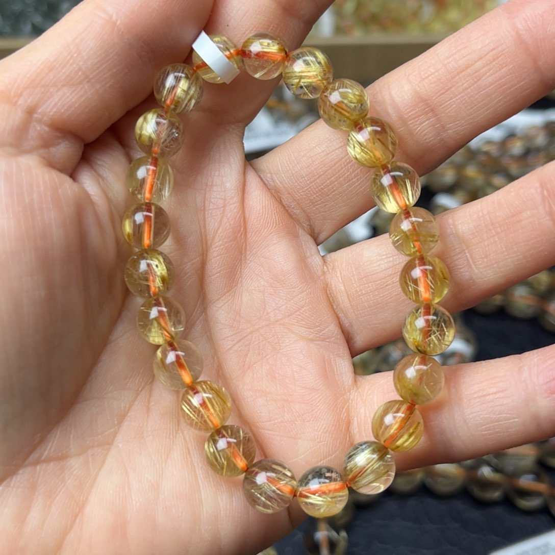 水晶手链未镶嵌天然