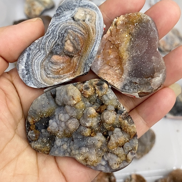 紫晶珠宝半成品未镶嵌