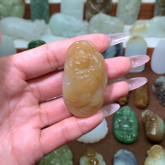 和田玉未镶嵌吊坠(不含链)