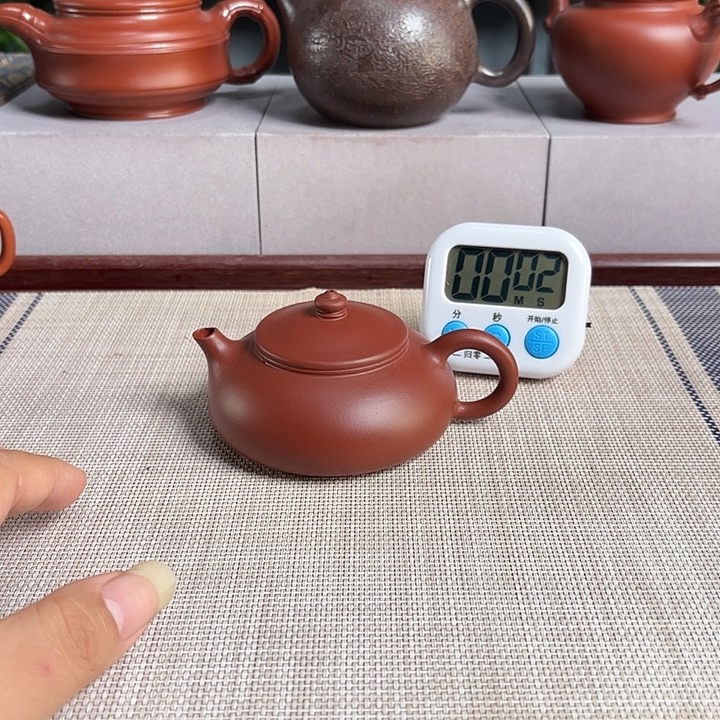 胡***刻茶壶紫砂宜兴原矿泥料手工紫砂壶