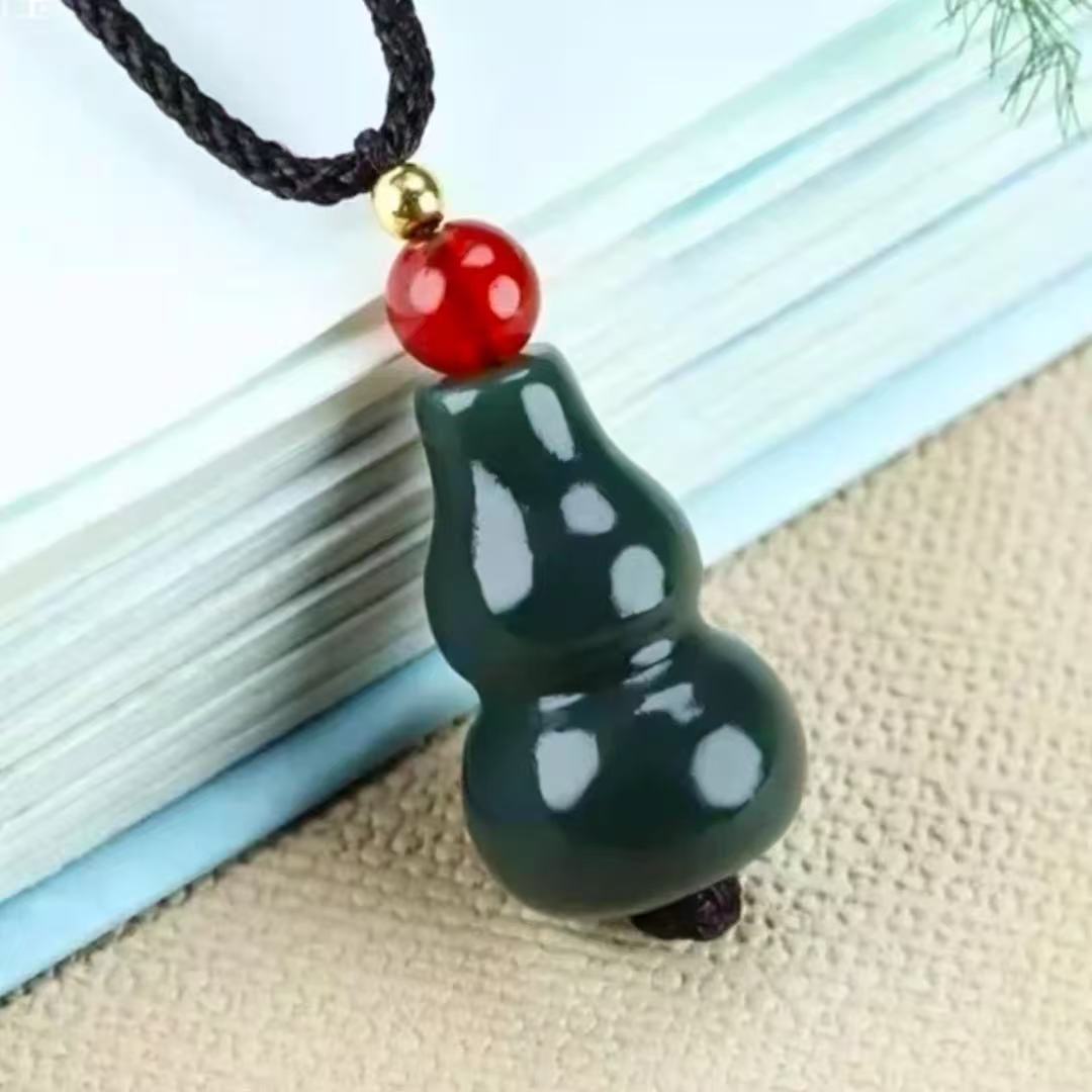 《抖音质检》天然和田玉葫芦 讲解链接勿拍 LX"