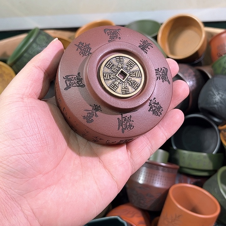 茶杯紫砂全手工紫砂主人杯