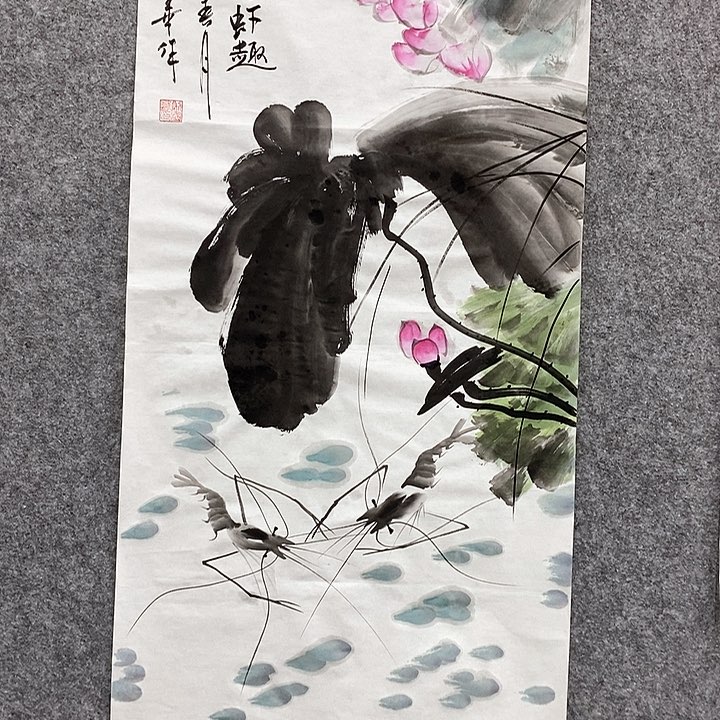 国画刘国华手绘作品111